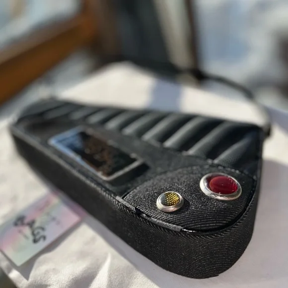 Dior: Cadillac Saddle 1947 Denim Shoulder Bag *RARE* - Picture 11 of 16